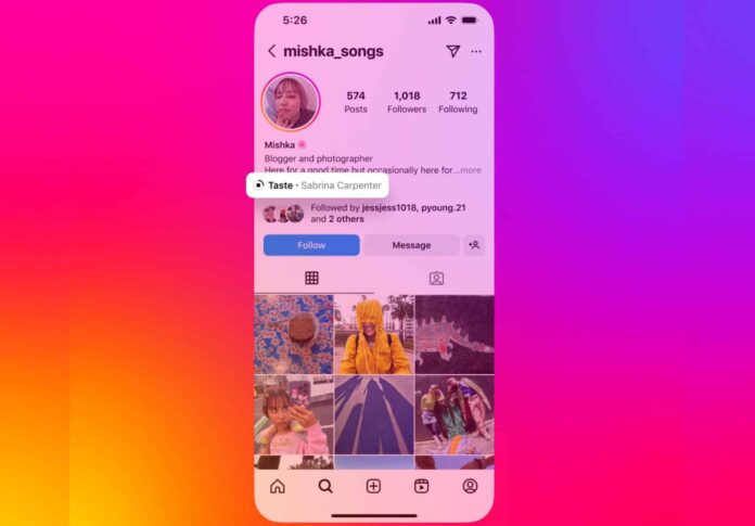 Instagram, tambahkan lagu ke profil, fitur baru Instagram, personalisasi Instagram, musik di Instagram