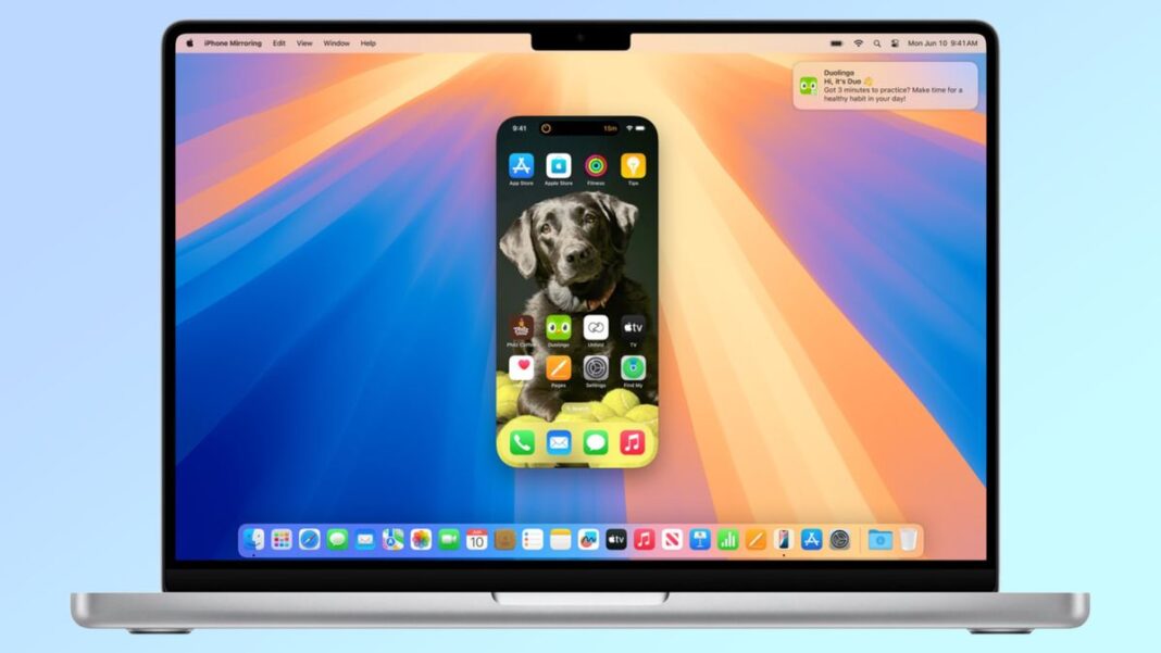 iPhone Mirroring, macOS Sequoia, kontrol iPhone dari Mac, fitur terbaru macOS Sequoia, iOS 18