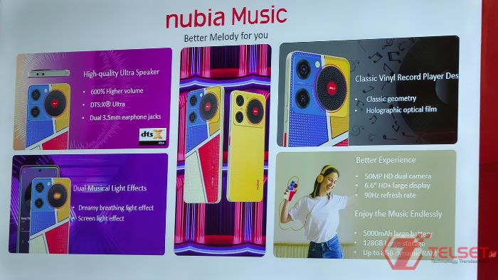 Spesifikasi ZTE Nubia Music