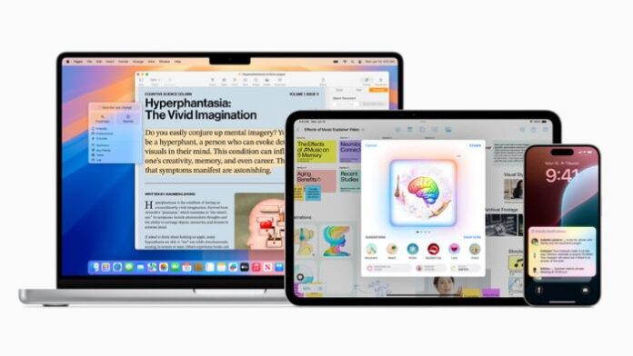 Apple Intelligence Rilis