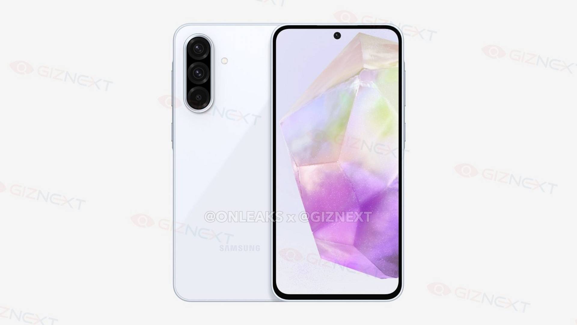 Samsung Galaxy A36 5G leaked render