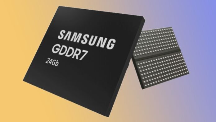 DRAM Samsung GDDR7 24GB