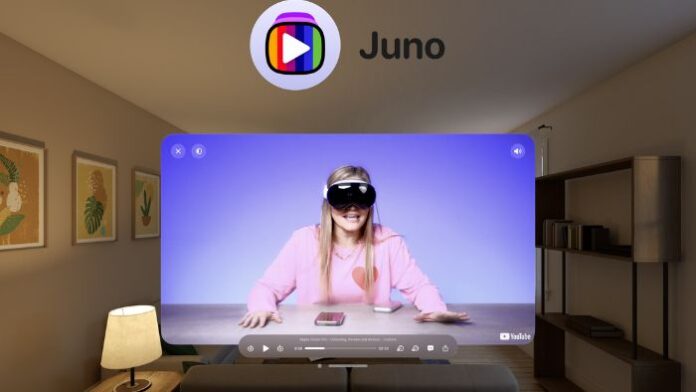 Juno YouTube Dihapus di Vision Pro