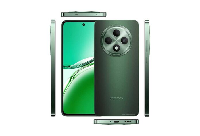 Tampilan depan Oppo F27 dengan layar AMOLED dan kamera 50 MP