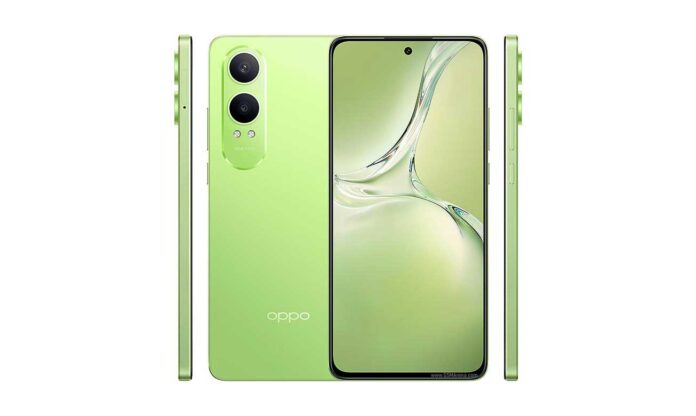 Tampilan depan Oppo K12x (China) dengan layar OLED dan kamera 50 MP