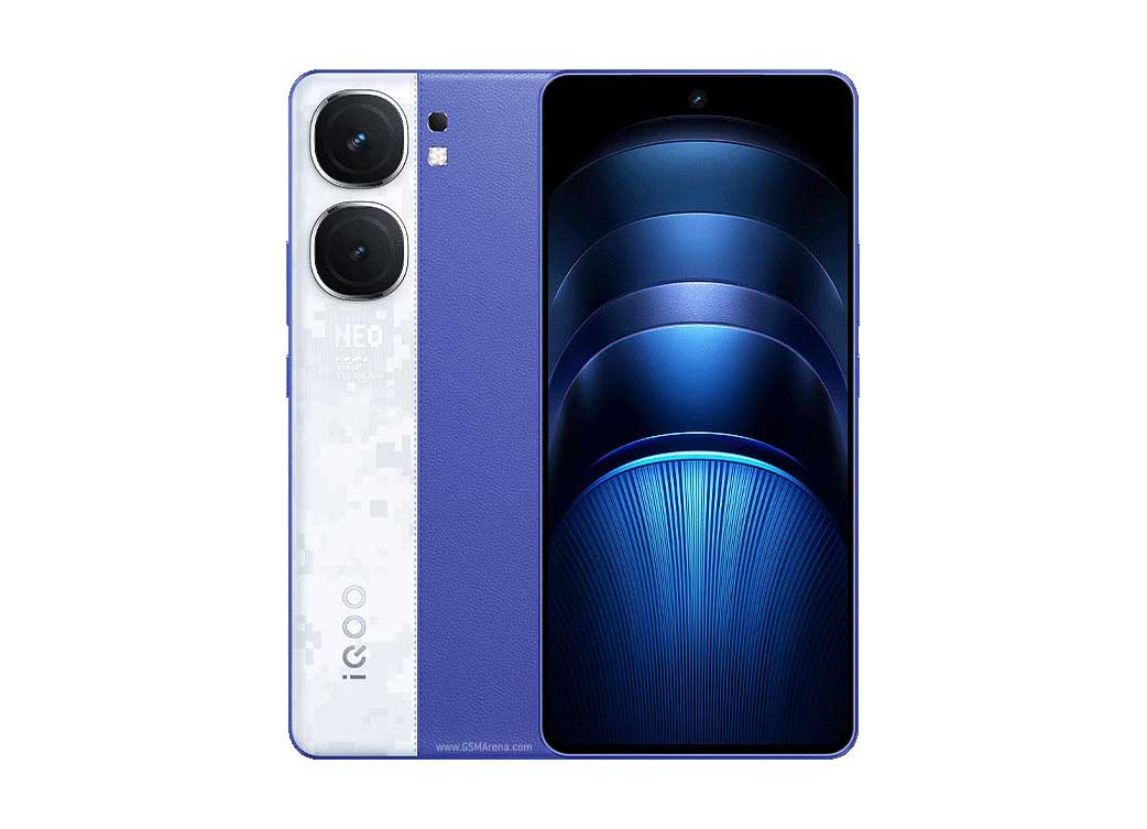 Tampilan depan vivo iQOO Neo9S Pro+ dengan layar LTPO AMOLED dan kamera 50 MP