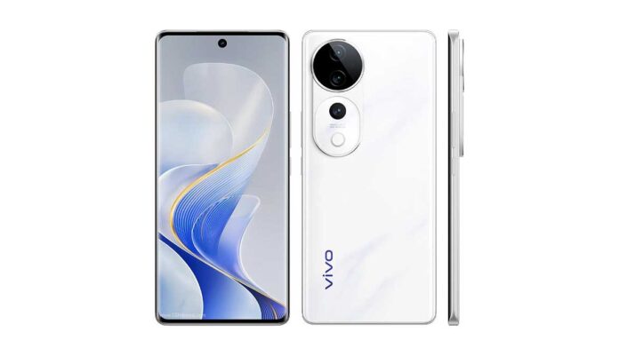 Tampilan depan vivo S19 Pro dengan layar AMOLED dan kamera 50 MP