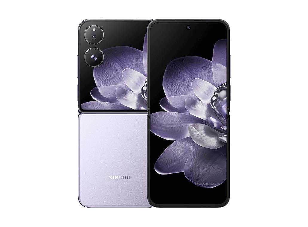 Tampilan depan Xiaomi Mix Flip dengan layar Foldable LTPO AMOLED dan kamera 50 MP