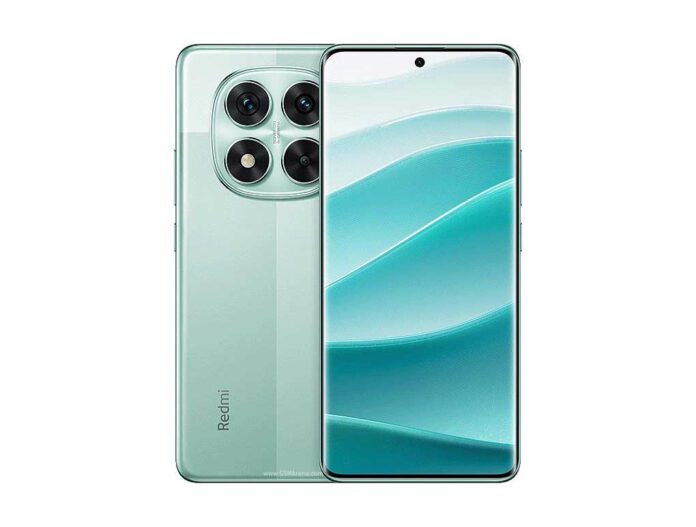 Tampilan depan Xiaomi Redmi Note 14 Pro dengan layar AMOLED dan kamera 50 MP