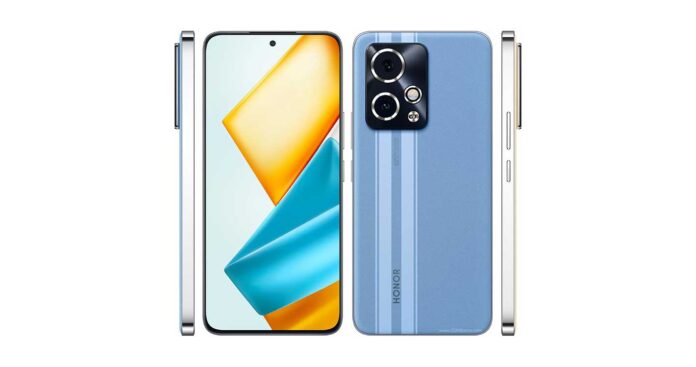 Tampilan depan Honor 90 GT dengan layar AMOLED dan kamera 50 MP