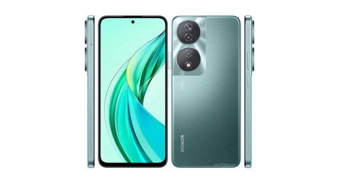 Tampilan depan Honor 90 Smart dengan layar IPS LCD dan kamera 108 MP