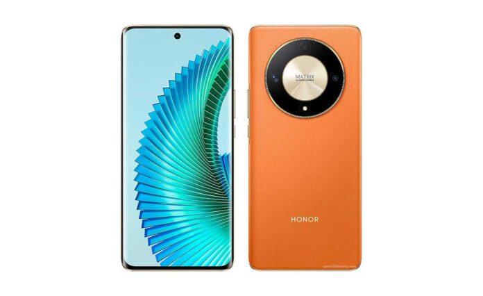 Tampilan depan Honor Magic6 Lite dengan layar AMOLED dan kamera 108 MP