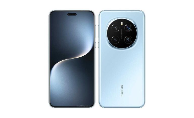 Tampilan depan Honor Magic7 Pro dengan layar LTPO OLED dan kamera 50 MP
