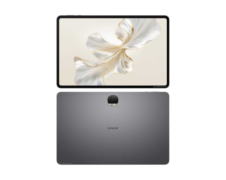 Tampilan depan Honor Pad 9 dengan layar IPS LCD dan kamera 13 MP