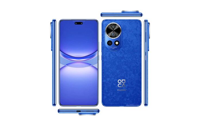 Tampilan depan Huawei nova 12 Pro dengan layar LTPO OLED dan kamera 50 MP