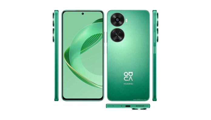 Tampilan depan Huawei nova 12 SE dengan layar OLED dan kamera 108 MP