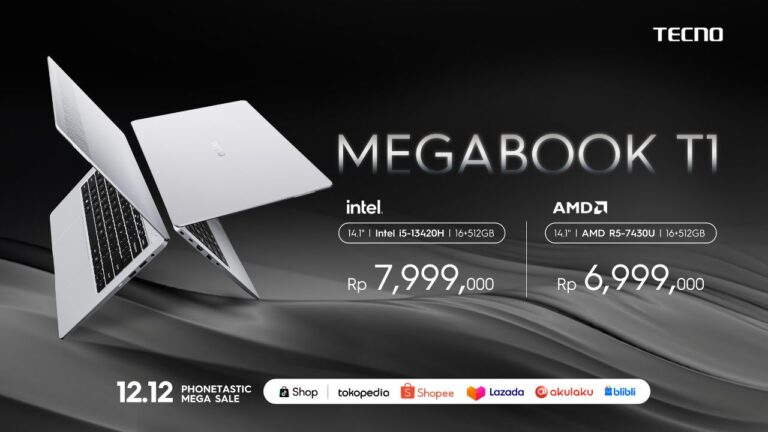 Tecno Megabook T1 Ryzen 5 7430U