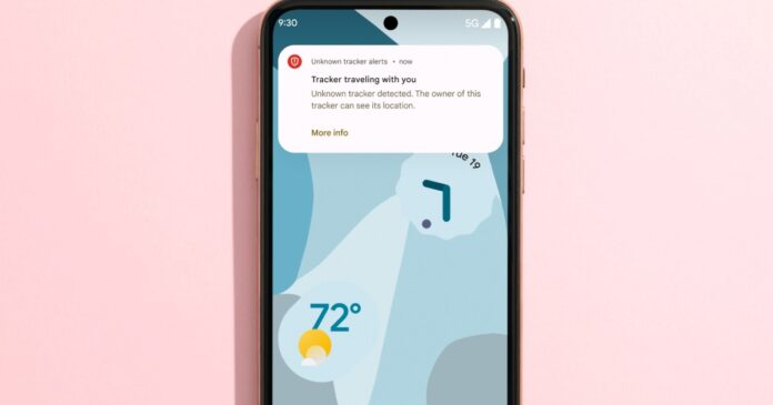 Google boosts Android security against unknown tracking devices