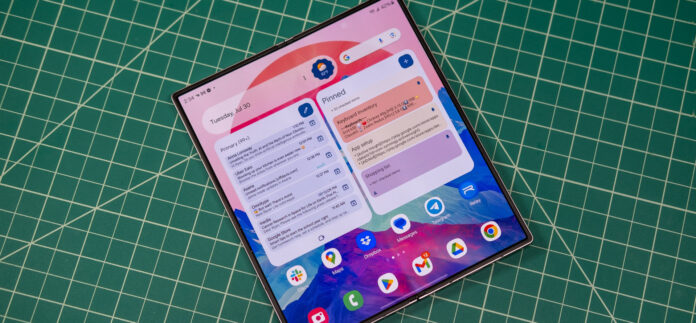 Transient Taskbar Galaxy Z Fold 6