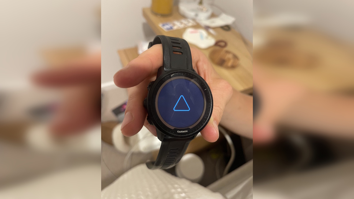 Smartwatch Garmin Bootloop