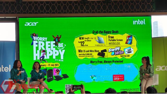 Promo Acer Worry Free Be Happy