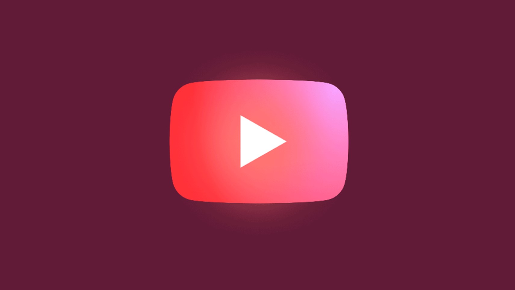 YouTube Logo Color Gradient