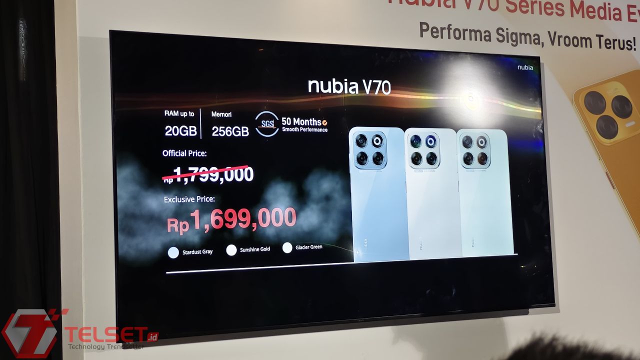 Spesifikasi Nubia V70