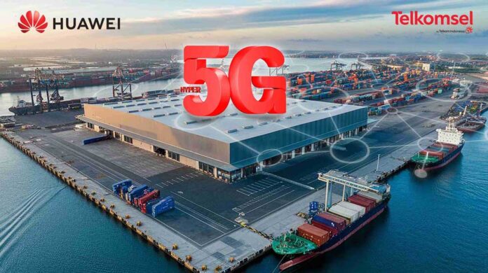 Telkomsel dan Huawei meraih penghargaan GTI Awards 2025 untuk inovasi Hyper 5G di Pelabuhan Benoa Bali