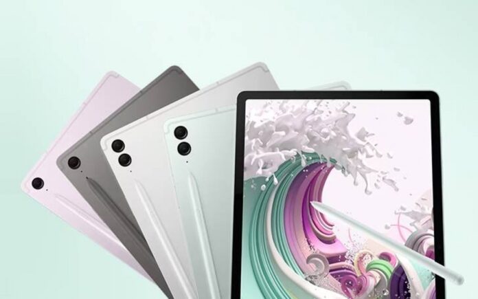 Samsung Galaxy Tab S10 FE dan Tab S10 FE+ dalam render konsep