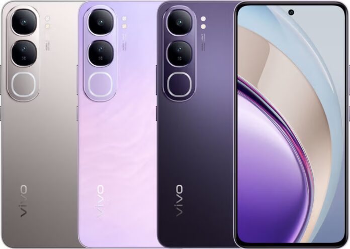 Renders bocoran vivo V50 Lite 4G dengan layar AMOLED dan desain modern