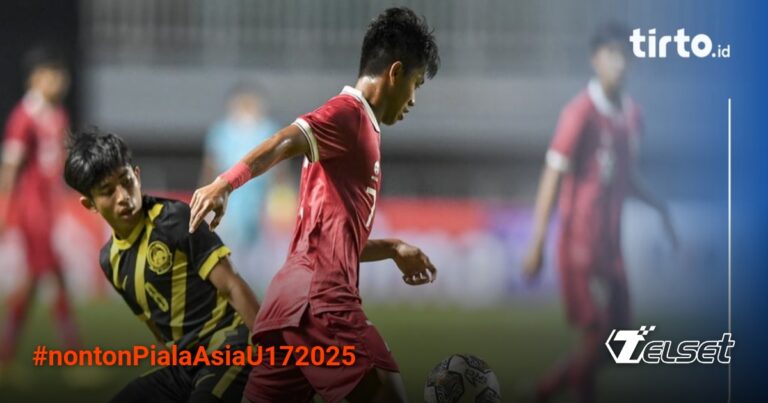 Cara Nonton Live Streaming Piala Asia U17 2025 di Vision+ dan RCTI