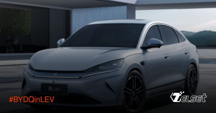 BYD Qin L EV sedan listrik dengan desain Loong Face dan teknologi 800V