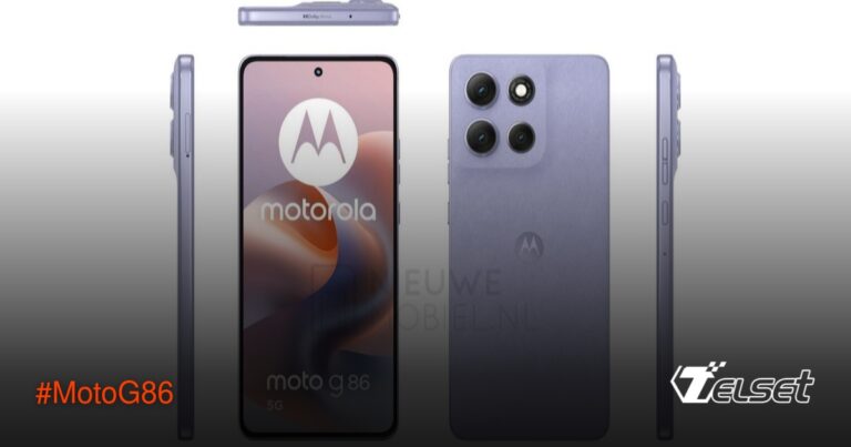 Motorola G86 Bocoran: Desain Premium Mirip Edge Series