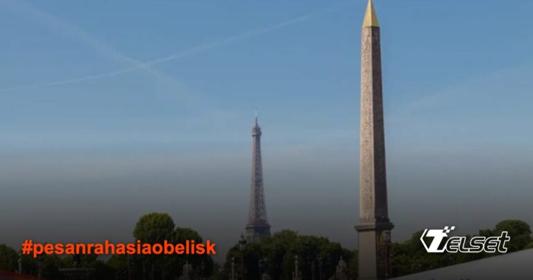 Pesan Rahasia di Obelisk Paris Berusia 3.300 Tahun Akhirnya Terungkap