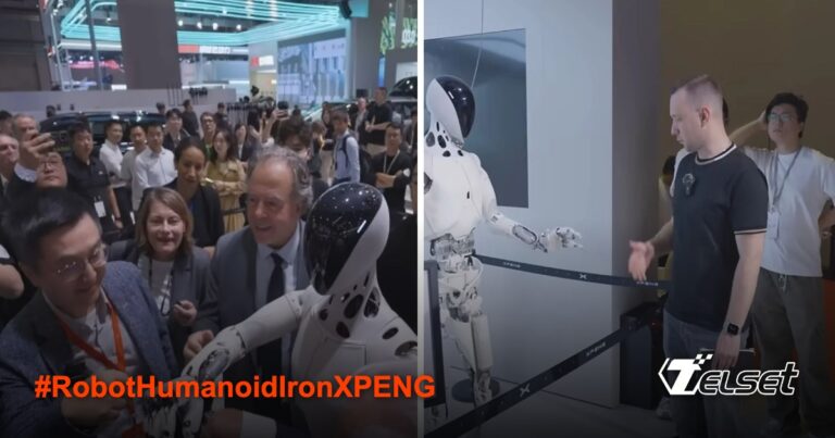 Robot Humanoid Iron XPENG Curi Perhatian di Shanghai Auto Show 2025