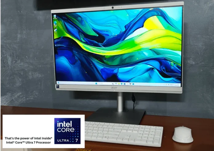 Review AIO Acer Aspire C24-195ES: Ditenagai Prosesor Generasi Terbaru dan Desain Elegan