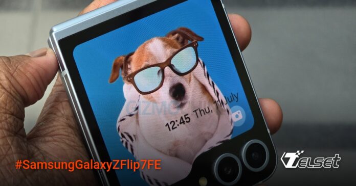 Perbandingan desain Samsung Galaxy Z Flip 6 dan Z Flip 7 FE