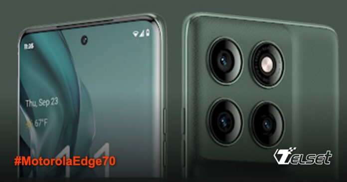 Render awal Motorola Edge 70 dengan desain mirip Edge 60