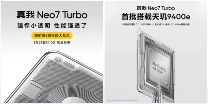 Realme Neo7 Turbo Segera Rilis dengan Chipset Dimensity 9400e