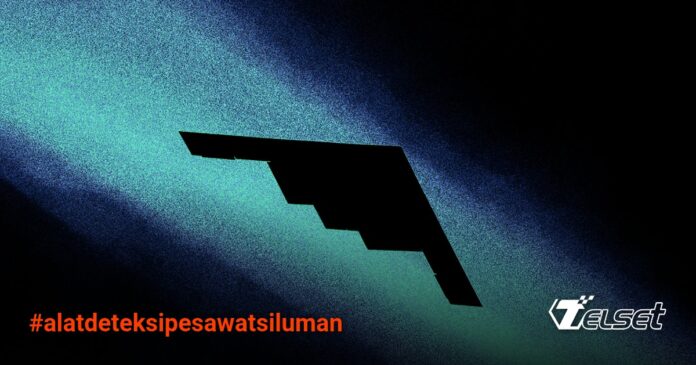 Ilustrasi pesawat siluman dan teknologi deteksi radar militer