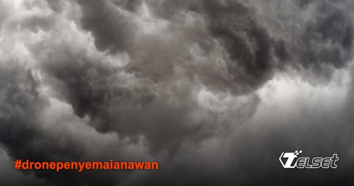 Drone penyemaian awan China menghasilkan hujan deras