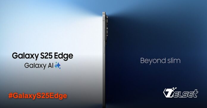 Galaxy S25 Edge dengan desain ultra tipis dan penawaran diskon pre-order