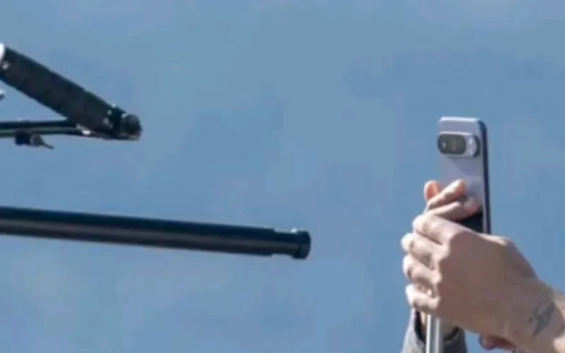 Proses syuting iklan Pixel 10 di Vancouver