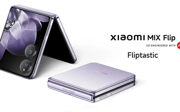 Xiaomi Mix Flip 2 - Smartphone lipat clamshell tipis dengan layar 6.85 inci