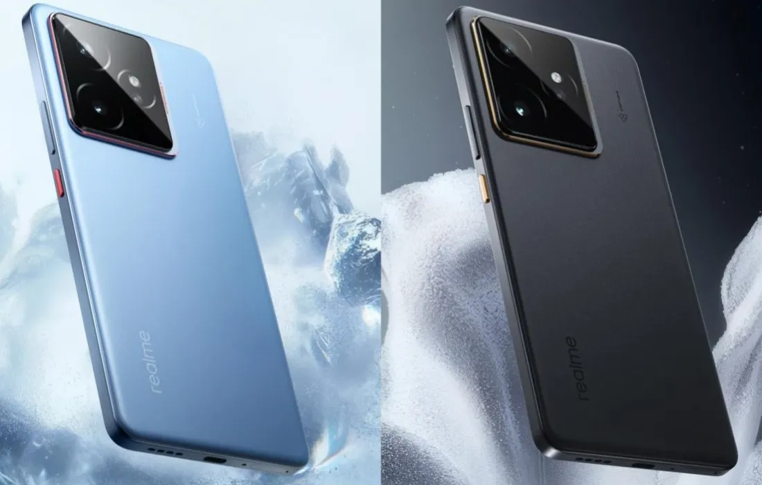 Realme GT 7T dengan pilihan warna cerah dan bodi ramping