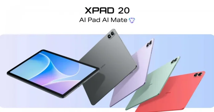 Infinix Xpad 20 tablet dengan layar 11 inci dan baterai 7.000mAh