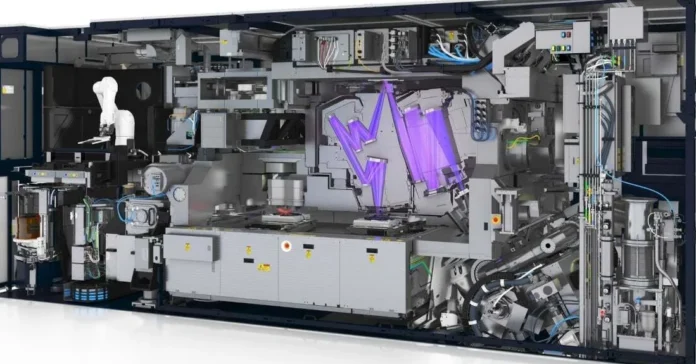 Mesin lithography EUV untuk produksi chip di bawah 5nm