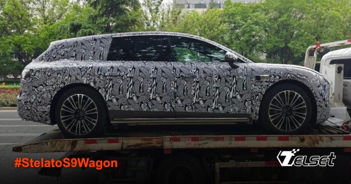 Prototype Stelato S9 Wagon dalam spy shot terbaru dengan desain elegan