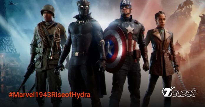 Marvel 1943: Rise of Hydra - Karakter Black Panther dan Captain America