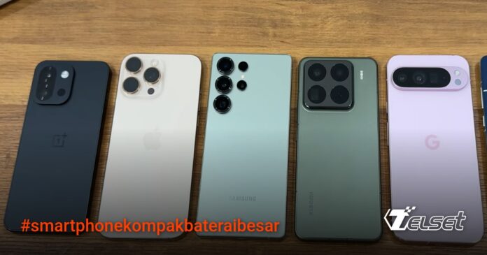 Perbandingan ketahanan baterai smartphone flagship termasuk OnePlus 13T, iPhone 16 Pro Max, dan Galaxy S25 Ultra